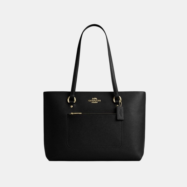 Coach Station Tote Bag - Gold/Black (CCD71)