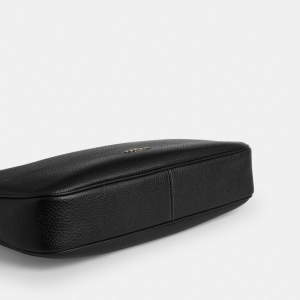 Coach Ella Shoulder Bag - Gunmetal/Black - Image 8