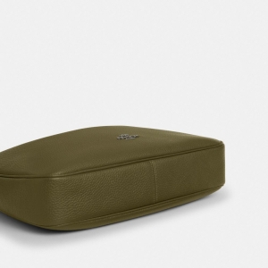 Coach Ella Shoulder Bag - Gunmetal/Olive - Image 8