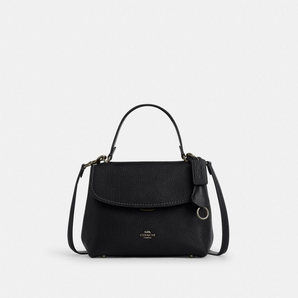 Coach Emory Top Handle Bag - Gunmetal/Black