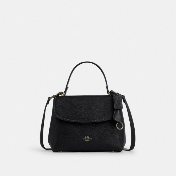 Coach Emory Top Handle Bag - Gunmetal/Black