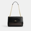 Coach Elodie Crossbody Bag In Signature Canvas - Gold/Walnut/Black