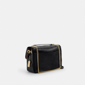 Coach Elodie Crossbody Bag In Signature Canvas - Gold/Walnut/Black - Image 7