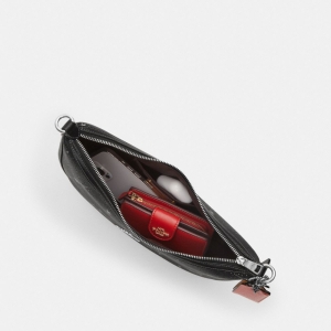 Coach Aria Shoulder Bag With Star Print - Silver/Black Multi - Image 8