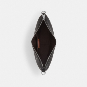 Coach Aria Shoulder Bag With Star Print - Silver/Black Multi - Image 7