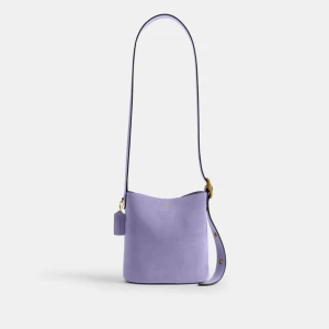 Coach Bleecker Bucket Bag 21 - Brass/Violet Mist