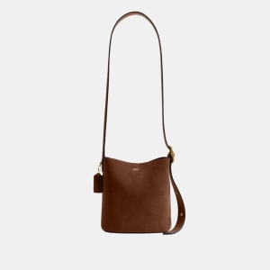 Coach Bleecker Bucket Bag 21 - Brass/Warm Brown