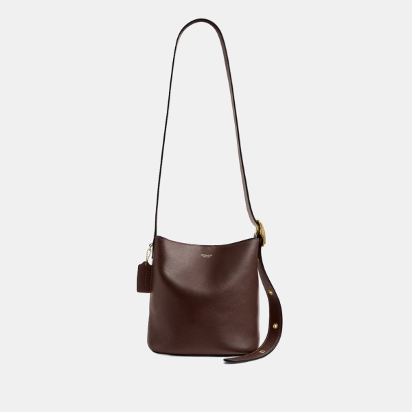 Coach Bleecker Bucket Bag 21 - Brass/Maple