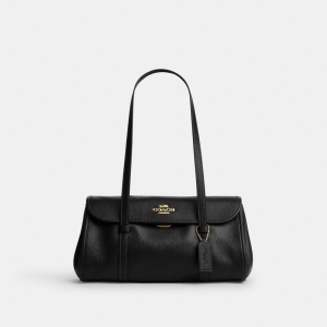 Coach Bridget Flap Shoulder Bag - Gold/Black