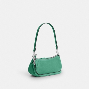 Coach Ashton Mini Shoulder Bag - Silver/Mint - Image 7