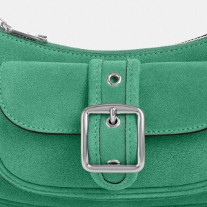 Coach Ashton Mini Shoulder Bag - Silver/Mint - Image 9
