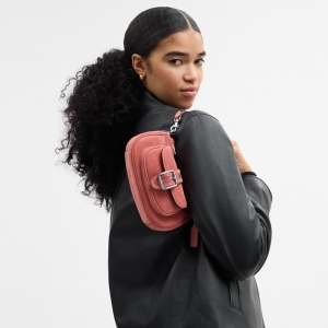 Coach Ashton Mini Shoulder Bag - Silver/Pink - Image 3