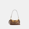 Coach Ashton Mini Shoulder Bag In Signature Canvas - Gold/Tan/Vintage Brown