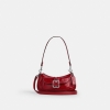 Coach Ashton Mini Shoulder Bag - Silver/Dark Cardinal