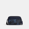 Coach Graham Crossbody Bag In Signature Camo Print - Silver/Blue Multi
