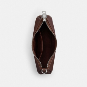 Coach Teri Shoulder Bag With Quilting - Silver/Maple (CDP32) - Image 5