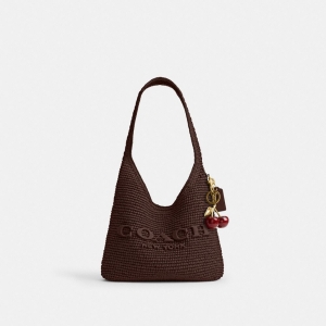 Coach Brooklyn Shoulder Bag 28 - Brass/Maple (CDU75) - Image 6