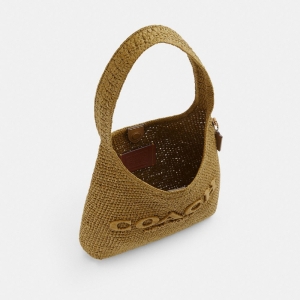 Coach Brooklyn Shoulder Bag 28 - Brass/Muted Olive - Image 4