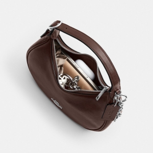 Coach Emily Shoulder Bag - Silver/Maple - Image 4