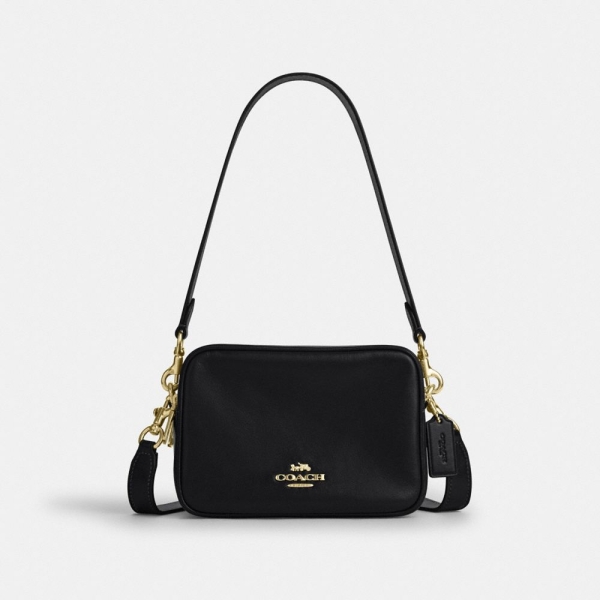 Coach Mini Carey Crossbody Bag - Gold/Black
