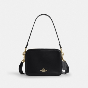 Coach Carey Crossbody Bag - Gold/Black