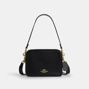 Coach Carey Crossbody Bag - Gold/Black