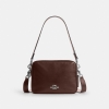 Coach Carey Crossbody Bag - Silver/Maple