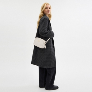 Coach Jamie Camera Bag - Gold/Chalk - Image 3