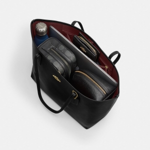 Coach City Tote Bag - Gold/Black - Image 5