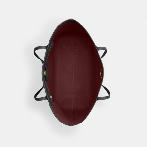 Coach City Tote Bag - Gold/Black - Image 4