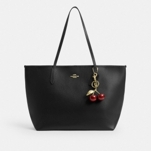Coach City Tote Bag - Gold/Black - Image 6