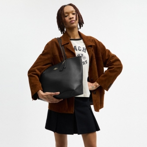 Coach City Tote Bag - Gold/Black - Image 3