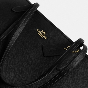 Coach City Tote Bag - Gold/Black - Image 10