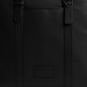 Coach Sprint Tote - Black Copper Finish/Black/Black - Image 8