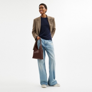 Coach Brooklyn Shoulder Bag 28 - Brass/Maple (CU068) - Image 4