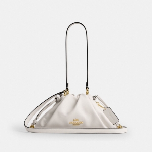 Coach Faye Shoulder Bag - Gold/Chalk