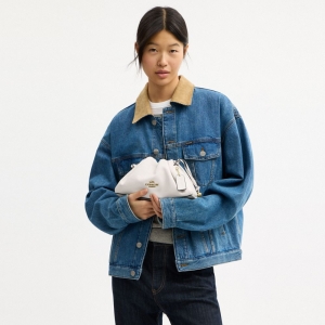 Coach Faye Shoulder Bag - Gold/Chalk - Image 10