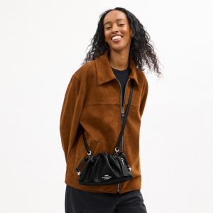 Coach Faye Shoulder Bag - Silver/Black - Image 4