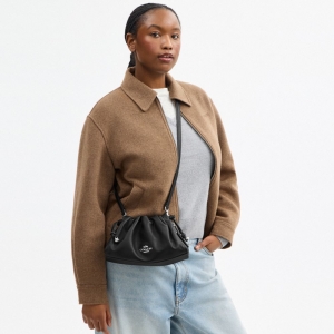 Coach Faye Shoulder Bag - Silver/Black - Image 9