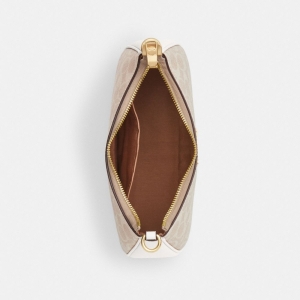 Coach Teri Shoulder Bag In Signature Canvas - Gold/Sand/Chalk - Image 6