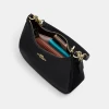 Coach Teri Hobo Bag - Gold/Black - Image 8