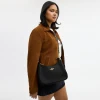 Coach Teri Hobo Bag - Gold/Black - Image 5