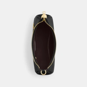 Coach Teri Hobo Bag - Gold/Black - Image 7