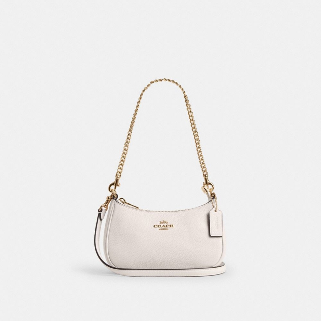 Coach Teri Mini Crossbody Bag - Gold/Chalk