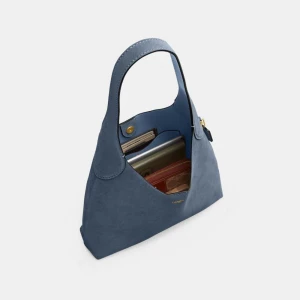 Coach Brooklyn Shoulder Bag 28 - Brass/Light Denim - Image 5