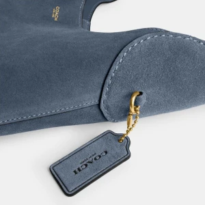 Coach Brooklyn Shoulder Bag 28 - Brass/Light Denim - Image 10