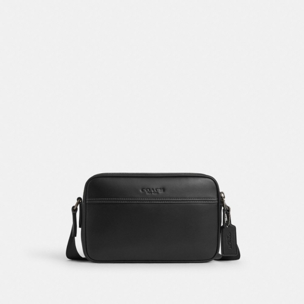 Coach Graham Crossbody Bag - Gunmetal/Black