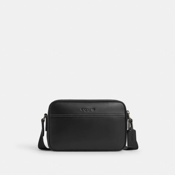 Coach Graham Crossbody Bag - Gunmetal/Black