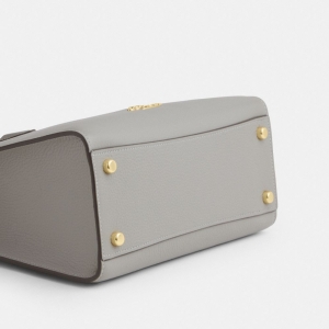 Coach Maggie Small Tote Bag - Gold/Dove Grey - Image 8