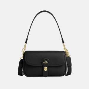 Coach Hadley Shoulder Bag - Gold/Black